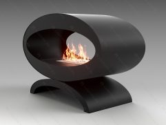 Напольный биокамин Lux Fire «Эклипс» 900