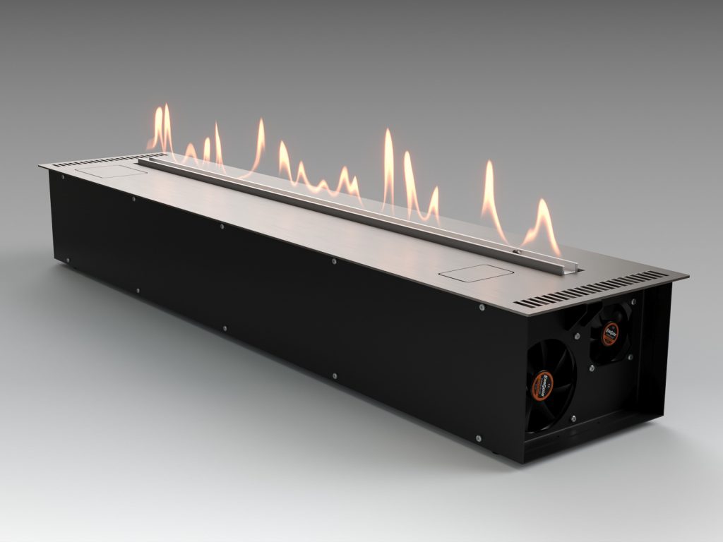 Автоматический биокамин Good Fire 1300 RC INOX