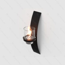 Настенный биокамин Lux Fire «Олимпус D» (черный)