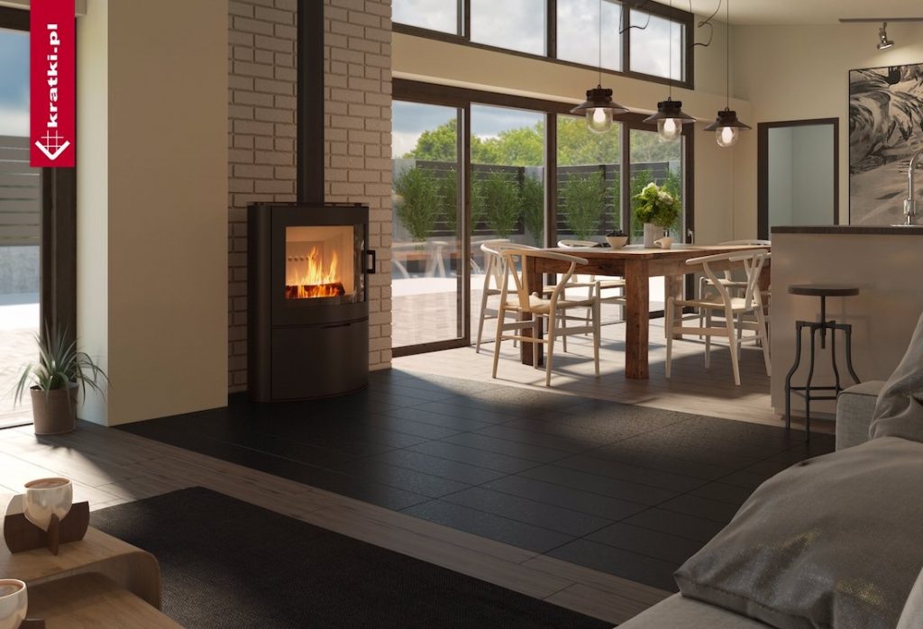 Печь-камин Koza AB S/2