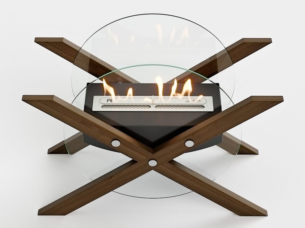 Напольный биокамин Lux Fire «Робинзон»