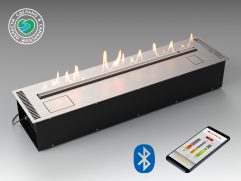 Автоматический биокамин Good Fire 1100 RC INOX