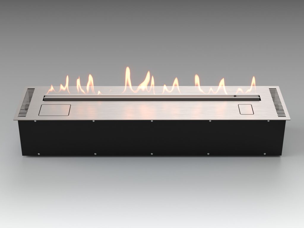 Автоматический биокамин Good Fire 1100 RC INOX