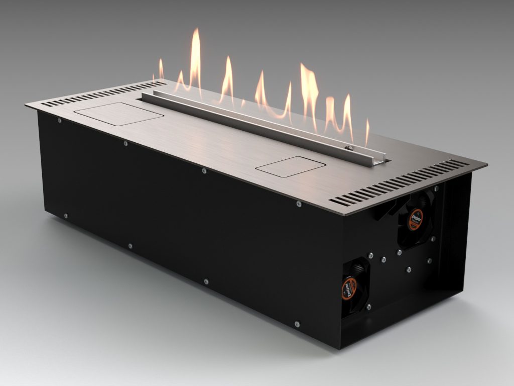 Автоматический биокамин Good Fire 700 RC INOX