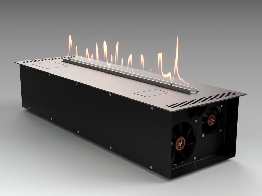 Автоматический биокамин Good Fire 900 RC INOX