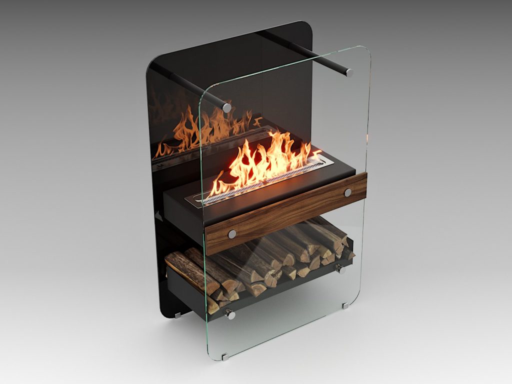 Биокамин напольный Lux Fire «Пятница W»