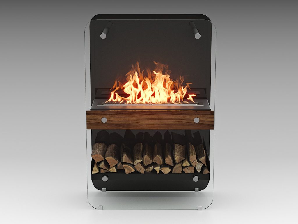 Биокамин напольный Lux Fire «Пятница W»