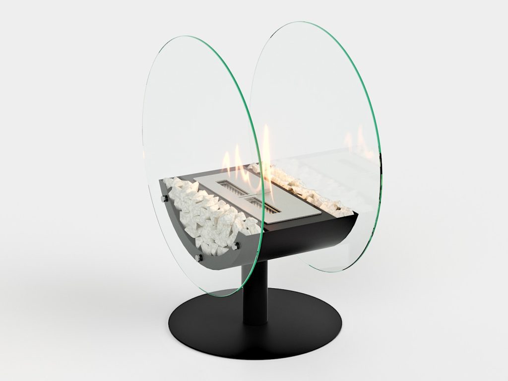 Биокамин напольный Lux Fire «Коллина»